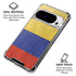 Colombia Flag Distressed Google Pixel 10 Pro Clear Case